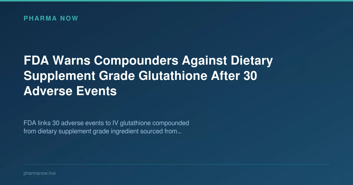 what glutathione is fda approved Injectable Warning: Supplier Qualification Alert GLUTATYON NEDİR? FAYDALARI NELERDİR? Guest Towel Size:12-Month Supply