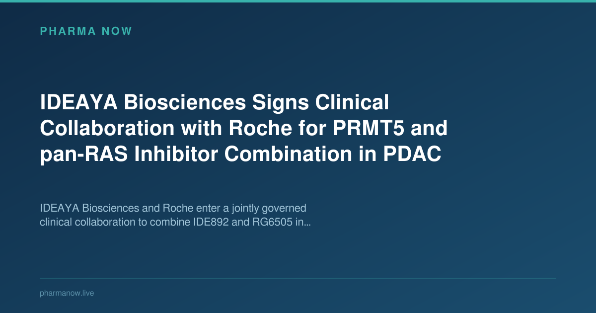 Pan Ras Inhibitor Skin Rash IDEAYA Biosciences Signs Roche Deal for PRMT5 + pan-RAS in PDAC ...