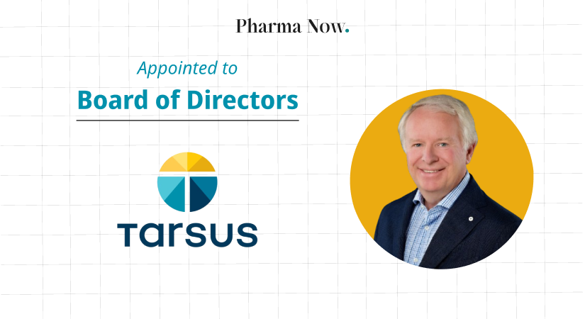 Tarsus Pharmaceuticals, Inc. Appoints Global Eye-Care Pioneer David E. I. Pyott To Board To Support XDEMVY Growth And Pipeline Expansion