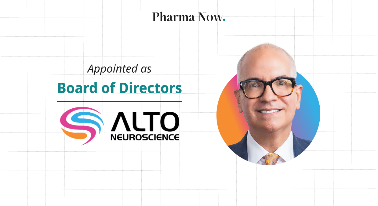 Alto Neuroscience Appoints Dr. Raymond Sanchez To Board of Directors To Guide Strategic Growth In Neuropsychiatric Medicines