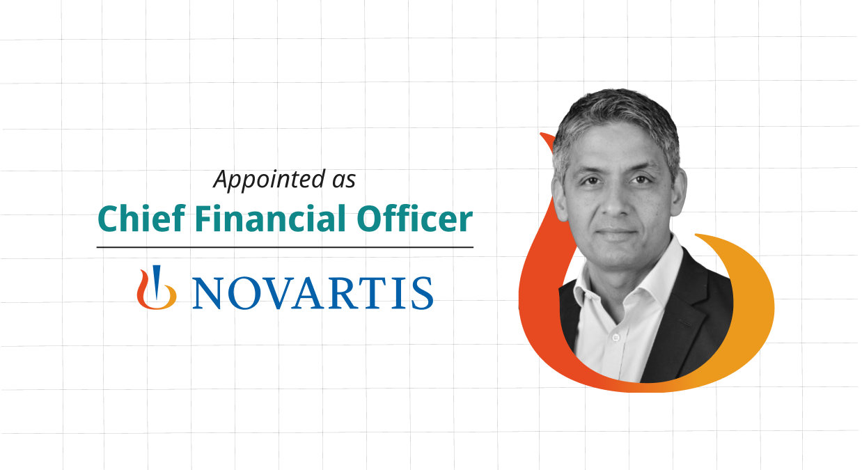 Novartis Announces The Appointment Of Mukul Mehta As New CFO As Harry Kirsch Retires After 22 Years Of Service