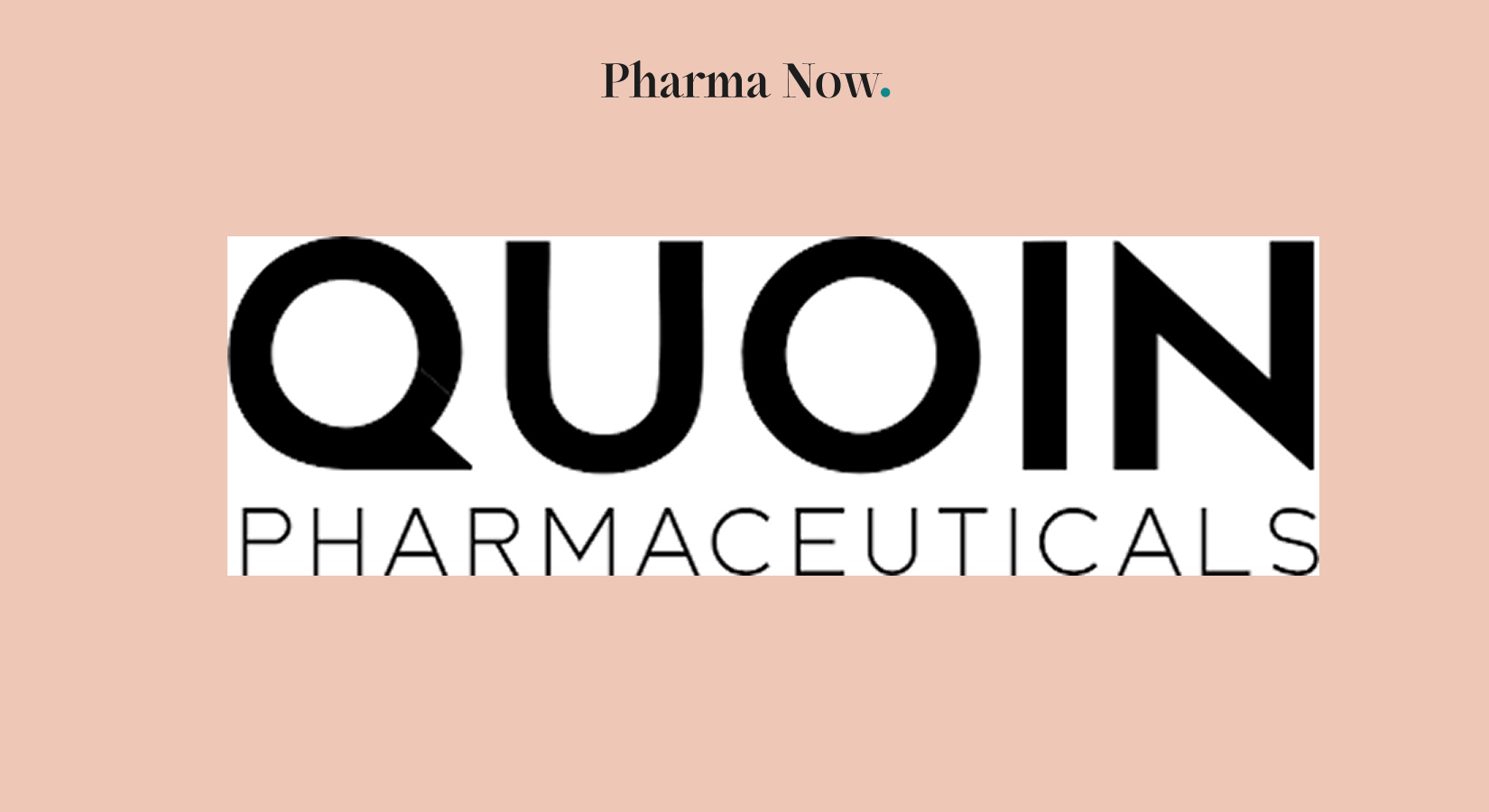 Quoin Pharmaceuticals Submits QRX003 For Orphan Drug Designation To Japan’s MHLW To Treat Rare Netherton Syndrome